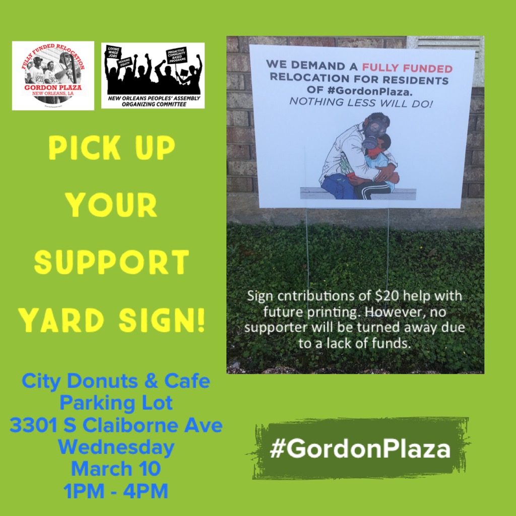 ACTIONS – Gordon Plaza
