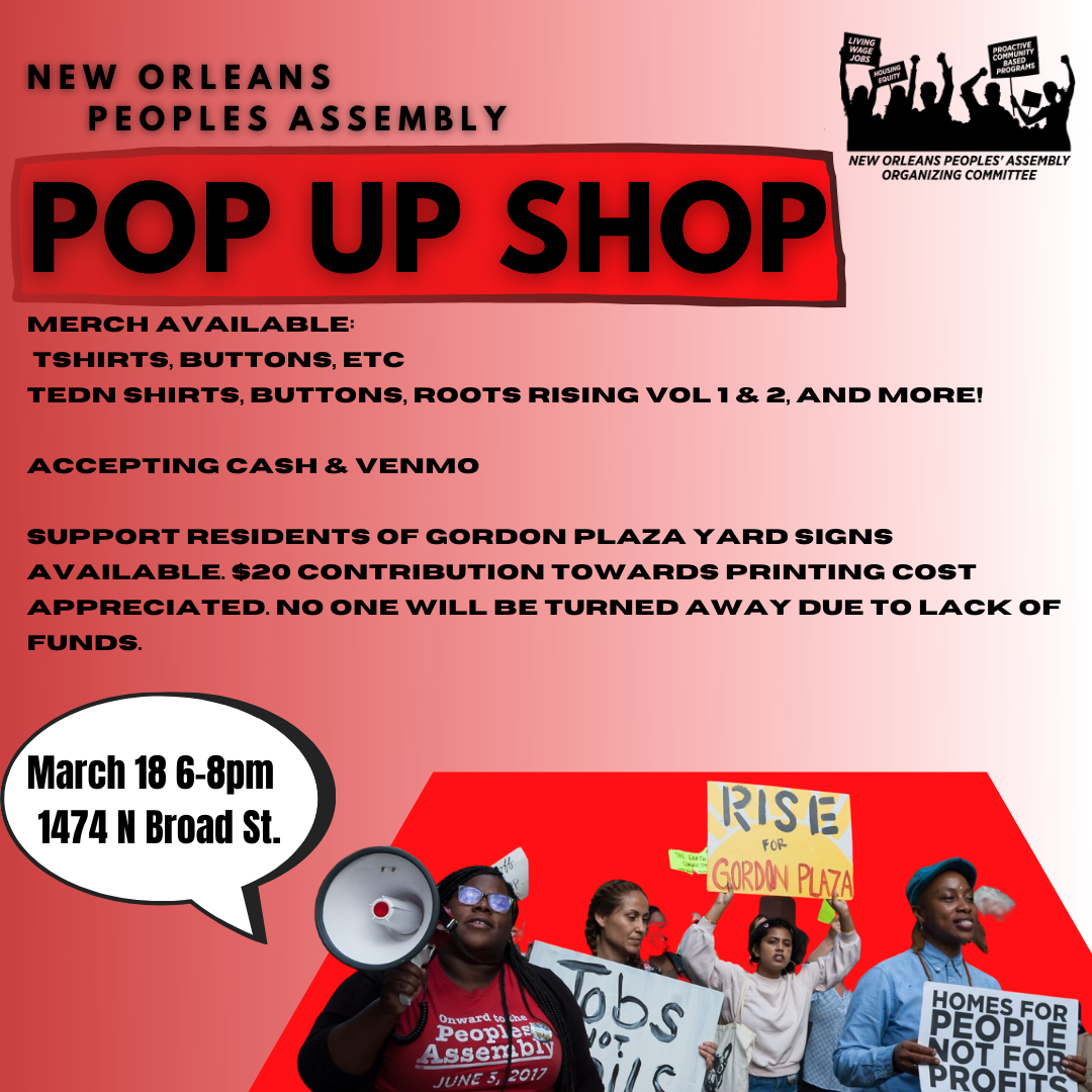 ACTIONS – Gordon Plaza